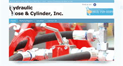 Desktop Screenshot of hydraulichoseandcylinderinc.com